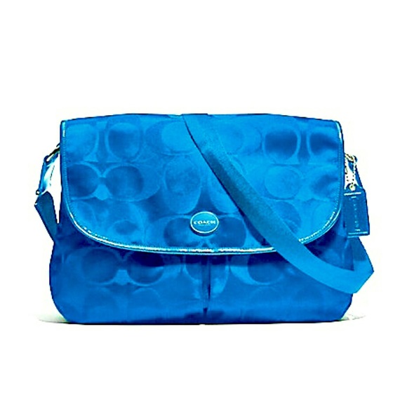 Coach Bags Coach Signature Nylon Messenger Bag Poshmark